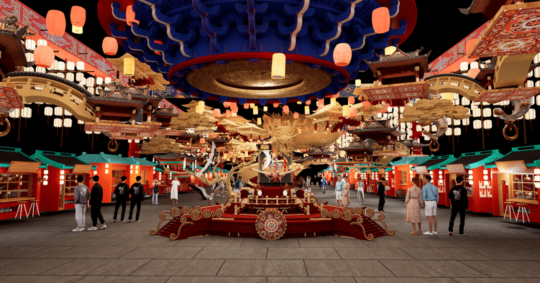 这一点全国唯一,四平仁兴里沉浸式商业街值得期待!_街区_互动_项目