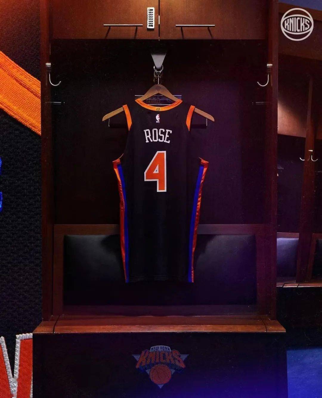 Derrick Rose - New York Knicks - Game-Worn City Edition Jersey