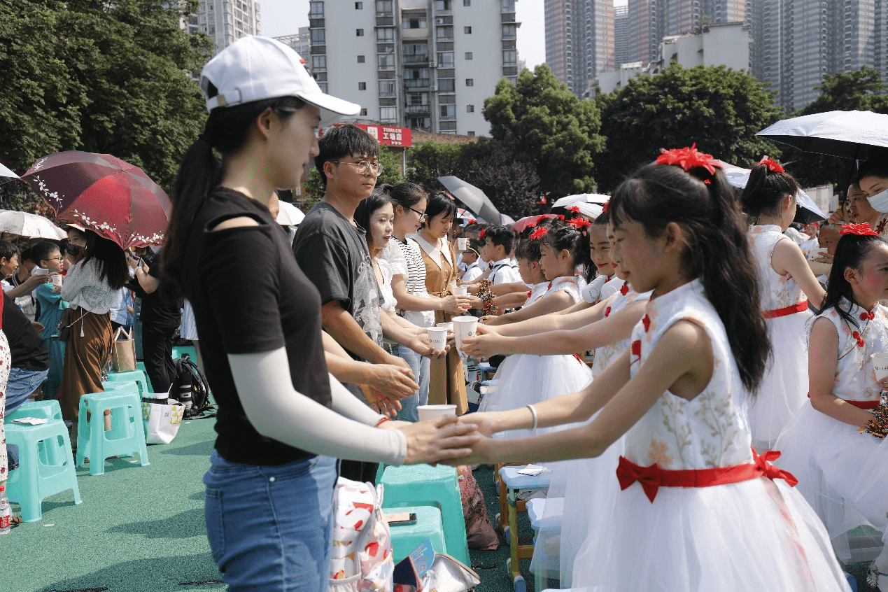 渝北区东原香山实验小学校举行2019级十岁成长礼仪式