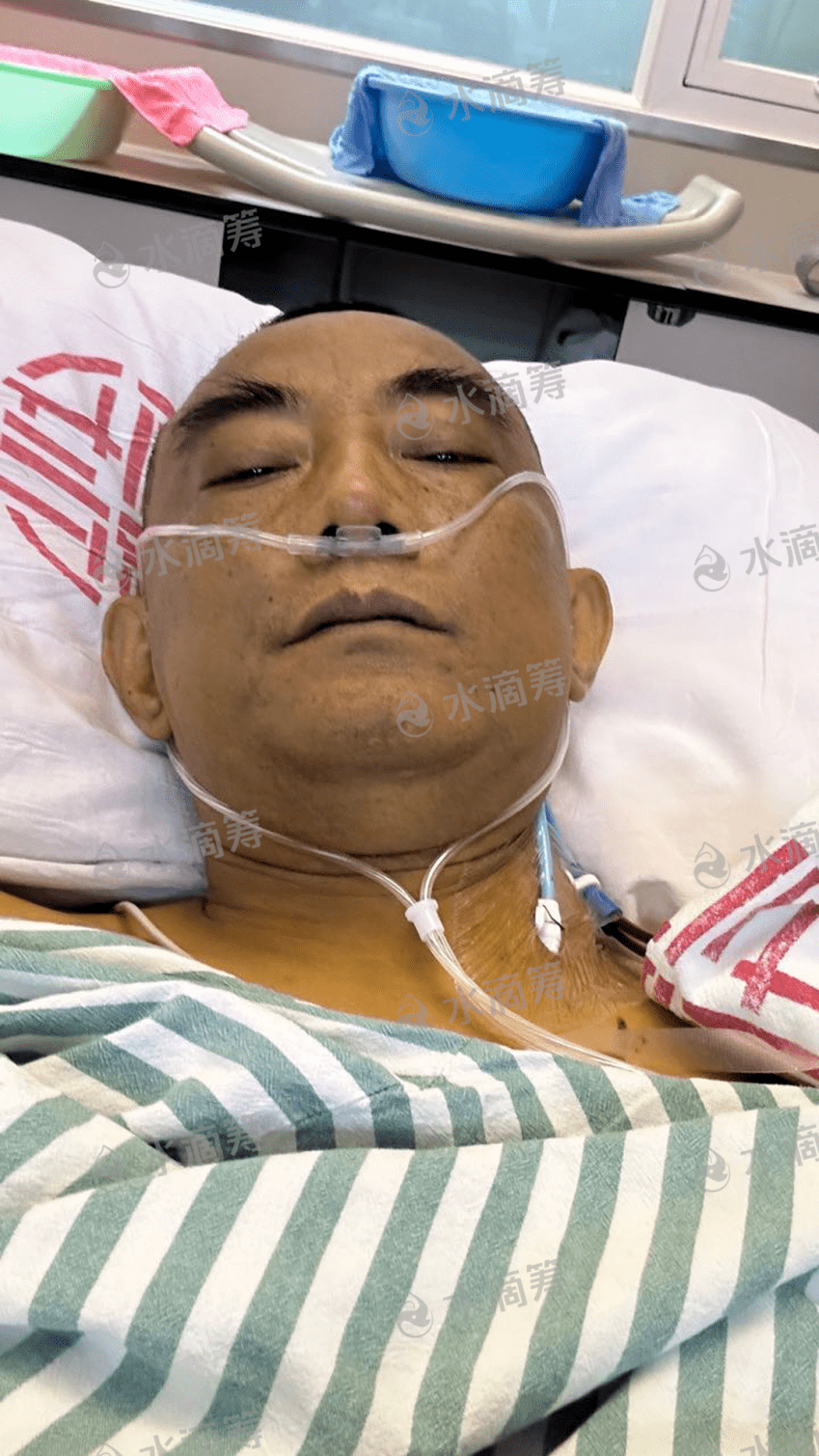 南澳互助丨南澳后宅顶梁柱林俊忠急需肝移植,icu抢救,救救他_丈夫