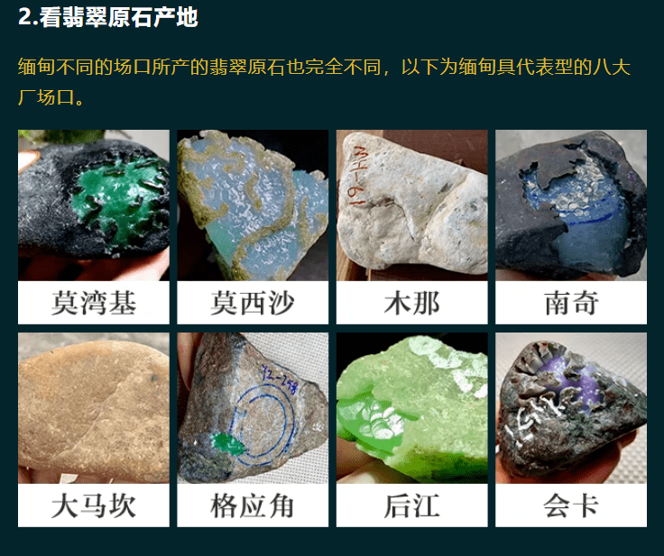 翡翠原石交易市场