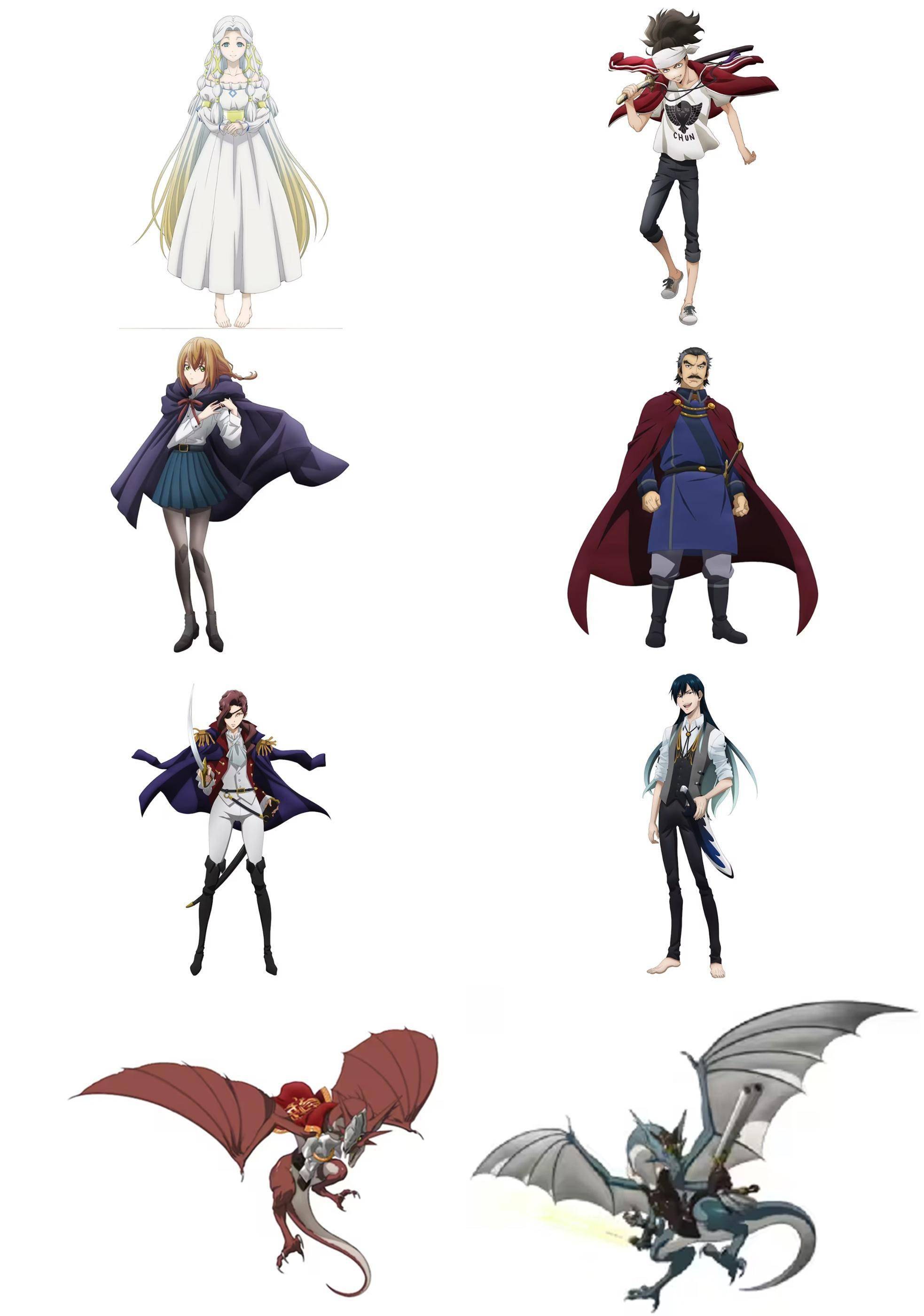 除了饰演遥远钩爪的由野的上田丽奈,饰演星驰塞阿鲁斯的福山润之外