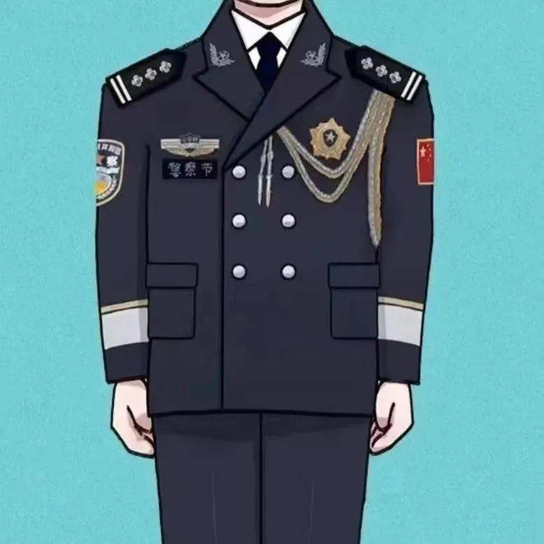 不愧是警服,怎样穿都好看_常服_来源_版权