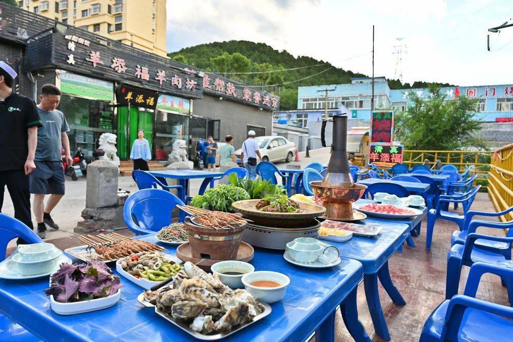 门头沟露天火锅烧烤大排档!全品类清真好羊肉,变着花样的吃!