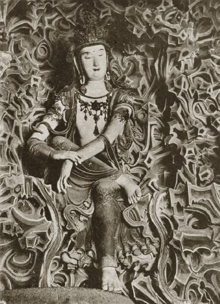 正定隆兴寺倒坐观音:鲁迅珍爱的"东方美神"_平台_艺术_先生