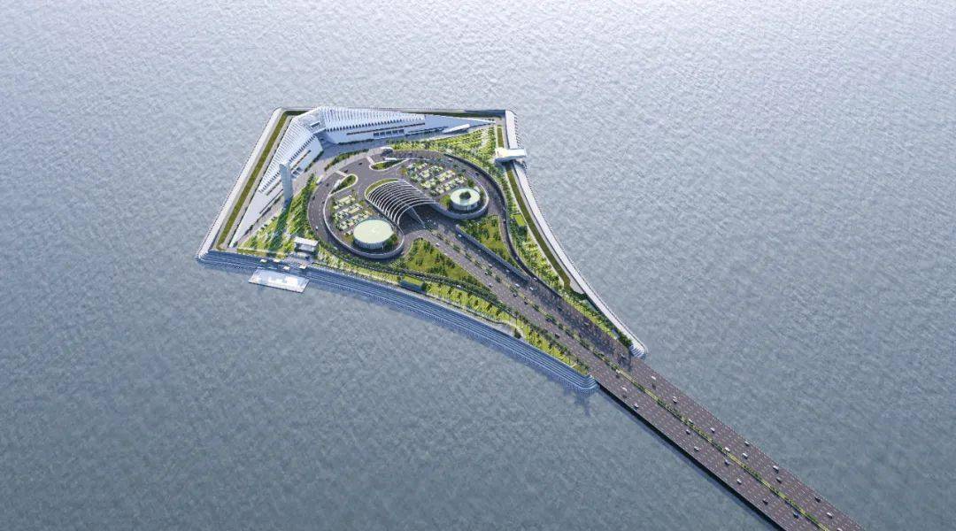 建筑| 深中通道西人工岛——华南理工大学建筑设计研究院_景观_空间