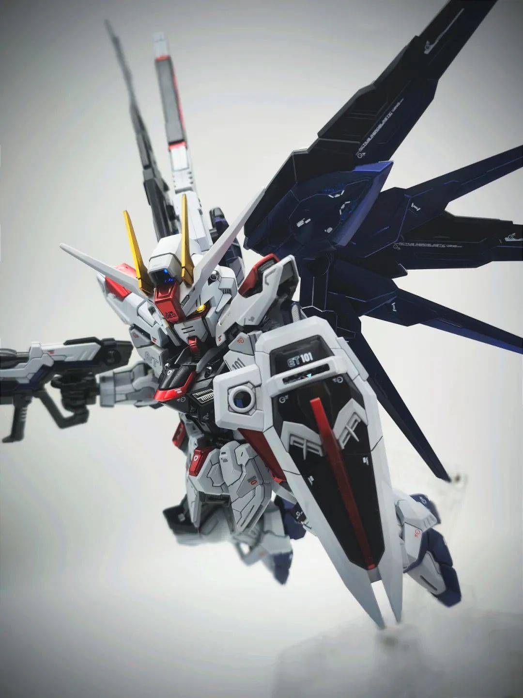 甜品级模型,mgsd自由高达涂装制作_公众_感觉_系列