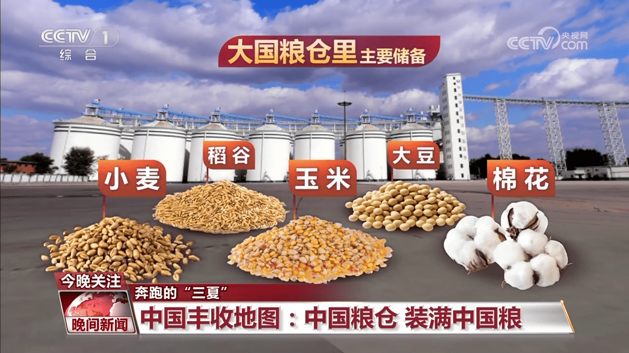 在我国,粮食库存主要由政府储备,政策性库存,企业商品库存三类构成.