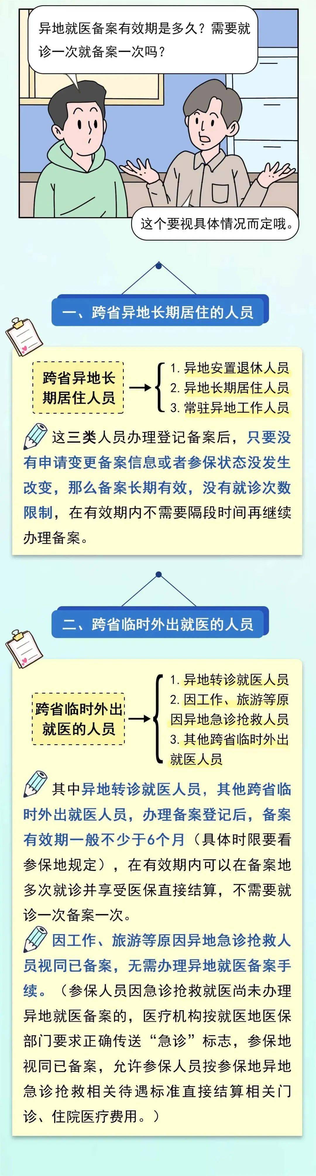 异地就医备案,有效期多久?