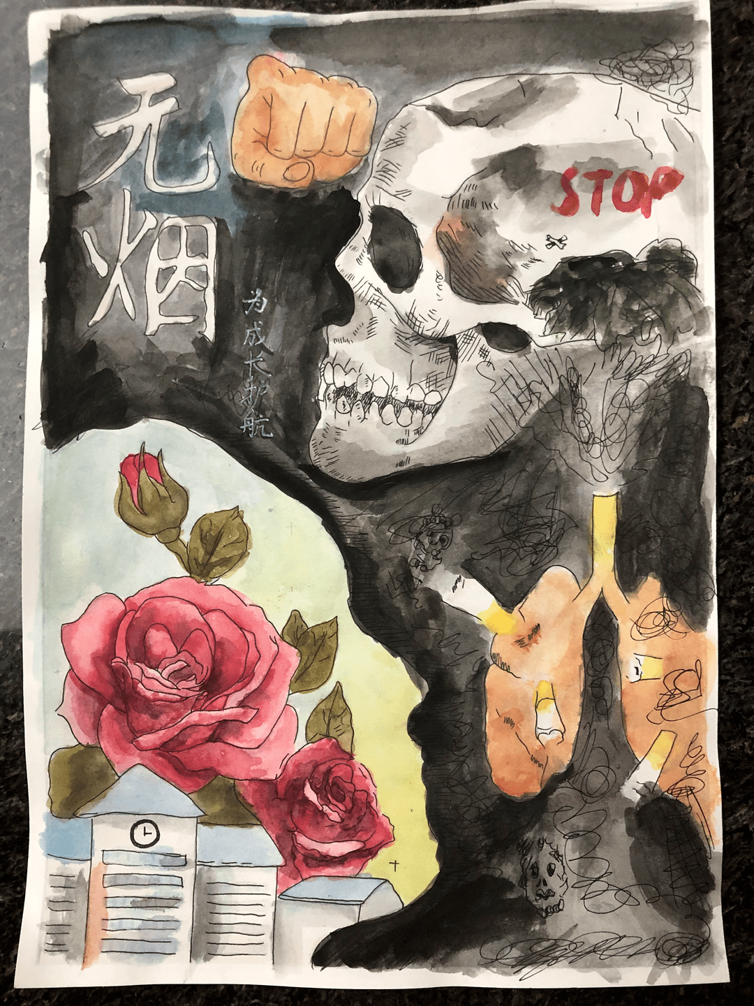 健康家庭||"绘少年力量,画无烟未来"揭阳市青少年控烟绘画征集活动