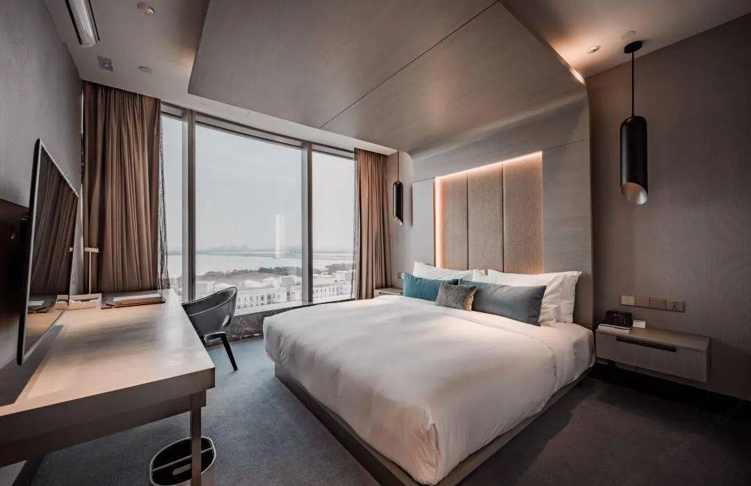 【苏州w酒店丨92㎡双卧套房】061999起/套--金鸡湖苏州地标的"悬浮