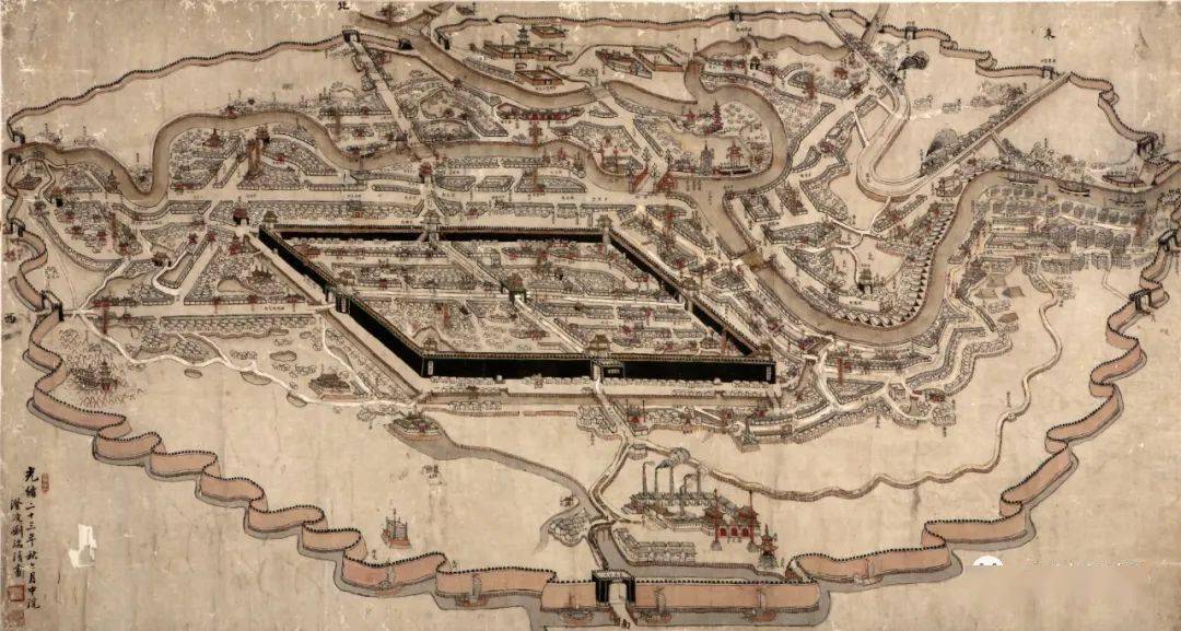 天津城城砖拾记_南门_文字_阴文