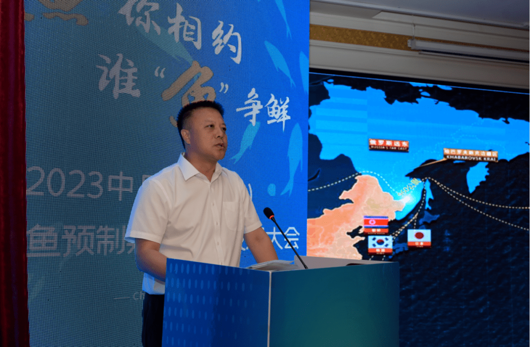 中国预制菜产业联盟理事长,一亩田集团ceo邓锦宏与抚远市市长范继涛