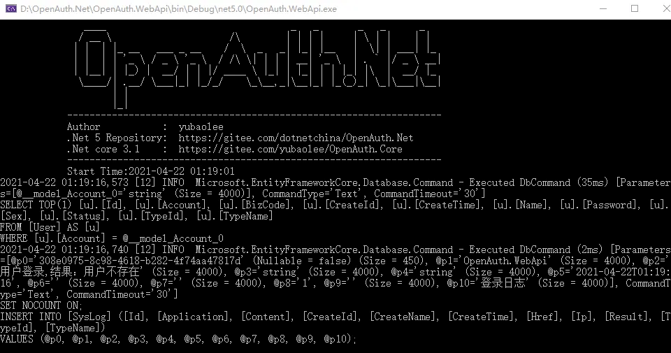  net openauth