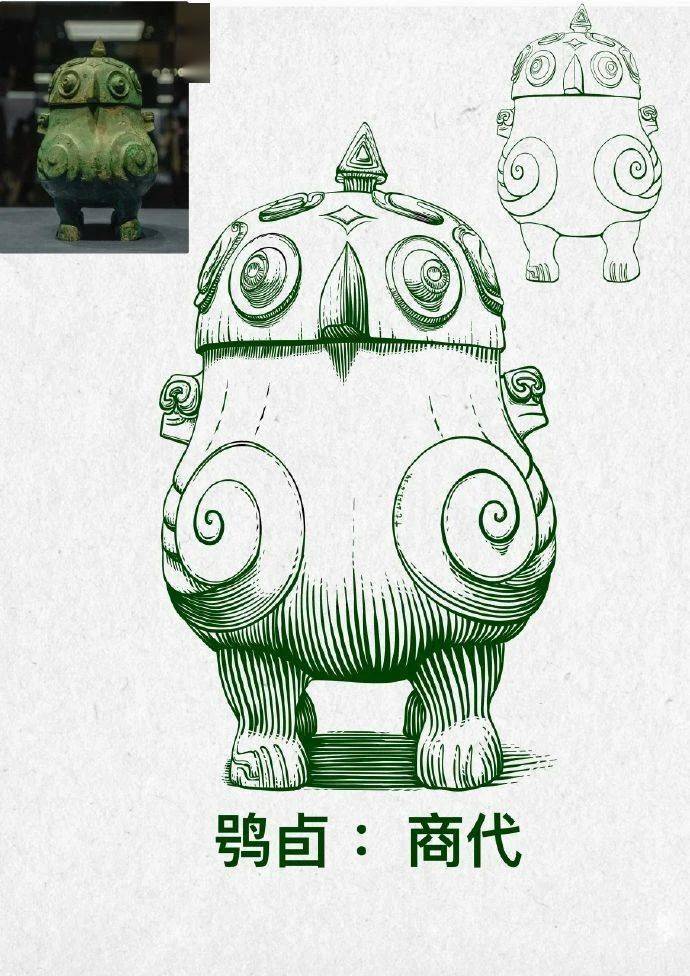 文物绘画线描欣赏