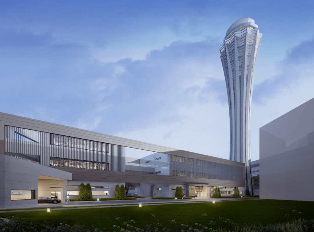 乌鲁木齐机场塔台工程明室玻璃首吊成功_项目_施工_整体