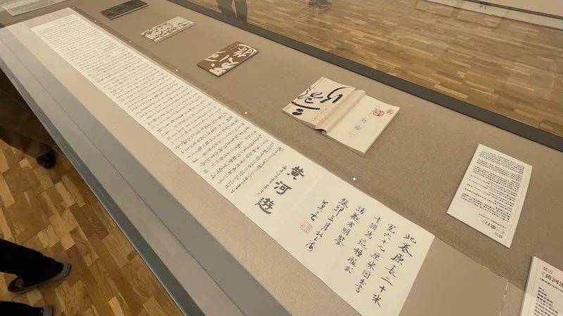 莫言在沪办展:50岁才开始练习,只是书法爱好者!