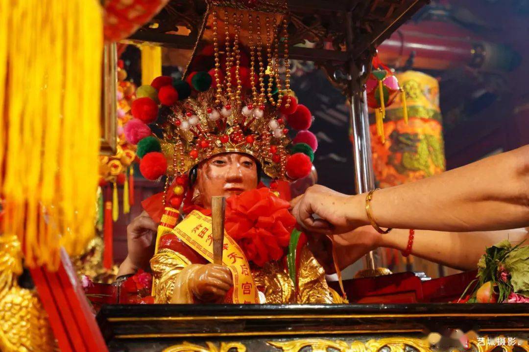 潮阳赤产天后妈祖前往湄洲壮阙香火!_场面_莆田_文峰宫