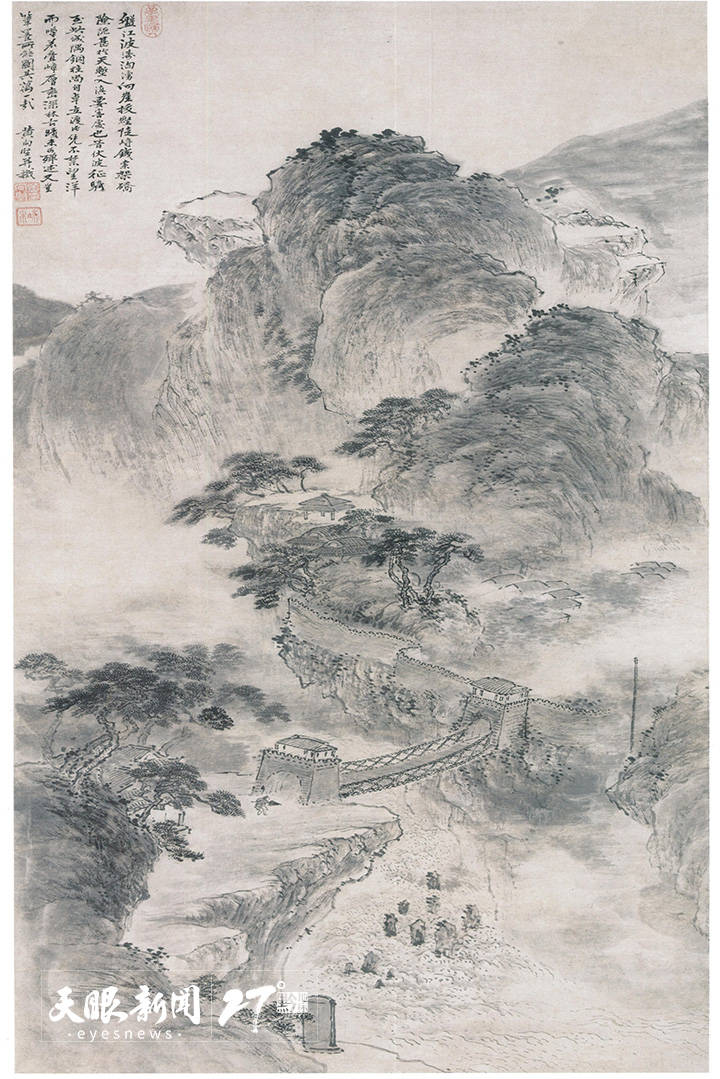 读方志 行贵州 | 贵州第一座铁索桥——盘江铁索桥_关岭_云南_顺治