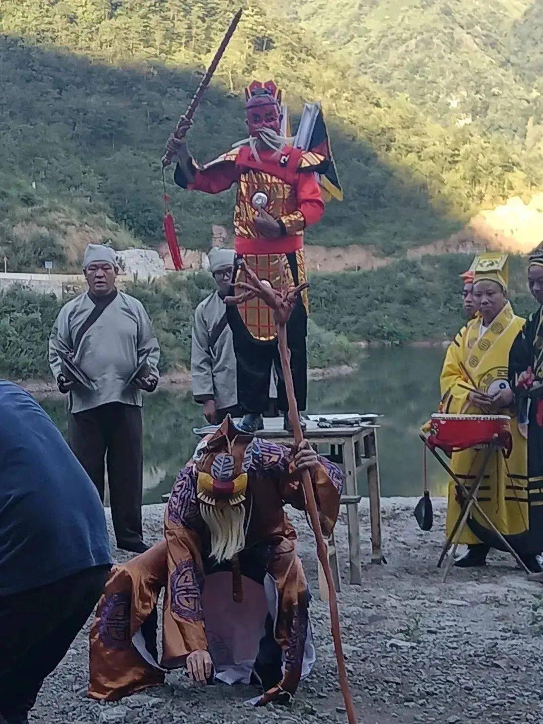 端公戏的祭仪及演跳以祈福禳灾,祛邪纳吉等为目的,其严肃的祭仪和程式