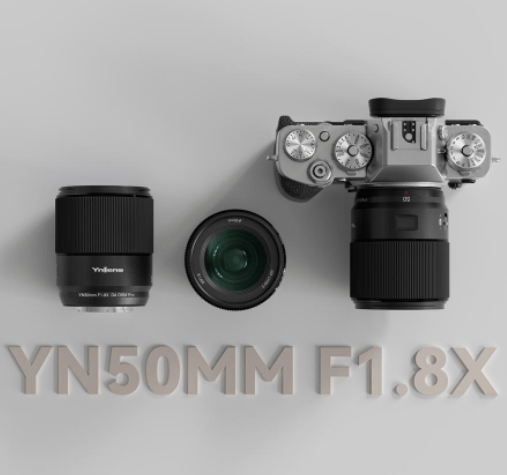 永诺发布YN50mm F1.8X DA DSM PRO富士X卡口镜头 采用紧凑和轻量化镜头设计