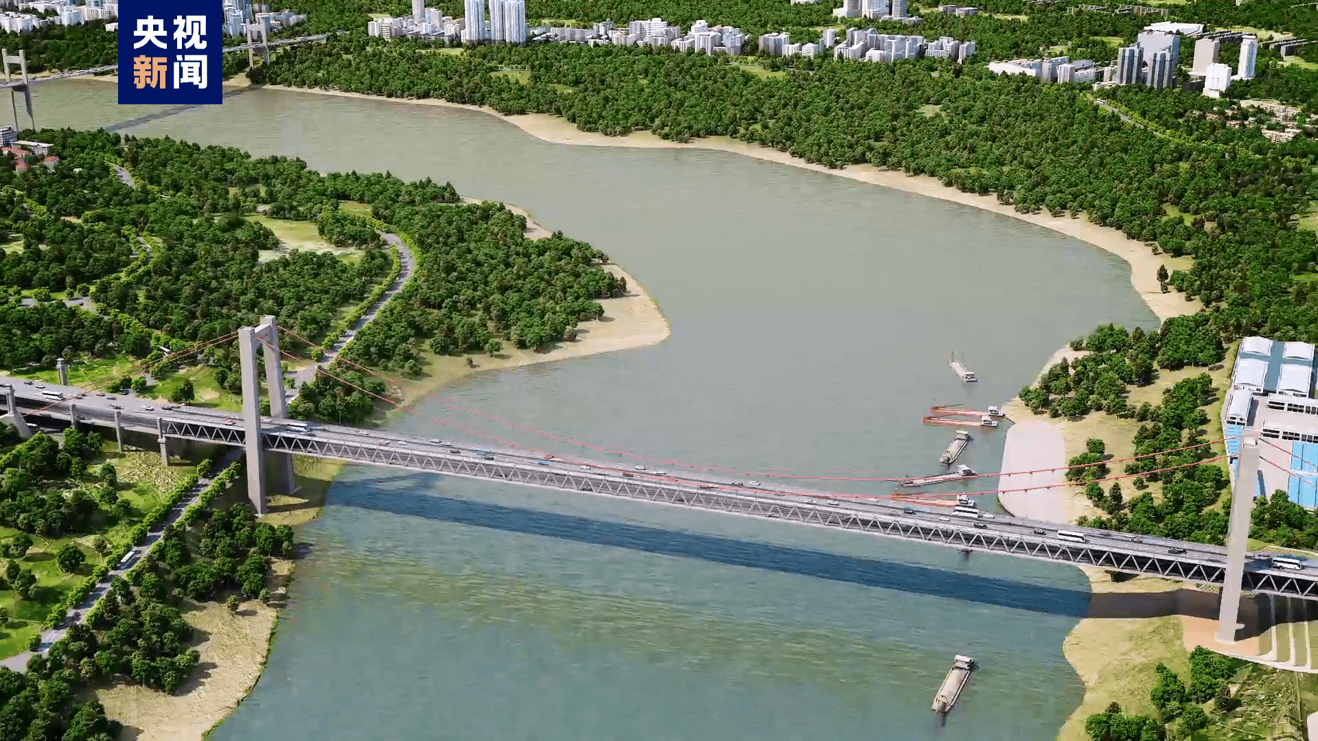 重庆黄桷沱长江大桥图片