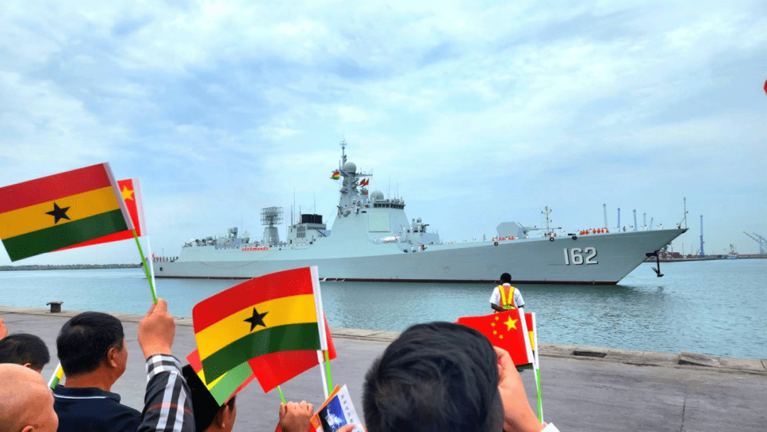 加纳集团迎接中国海军护航舰队到访加纳_组织_编队_南宁