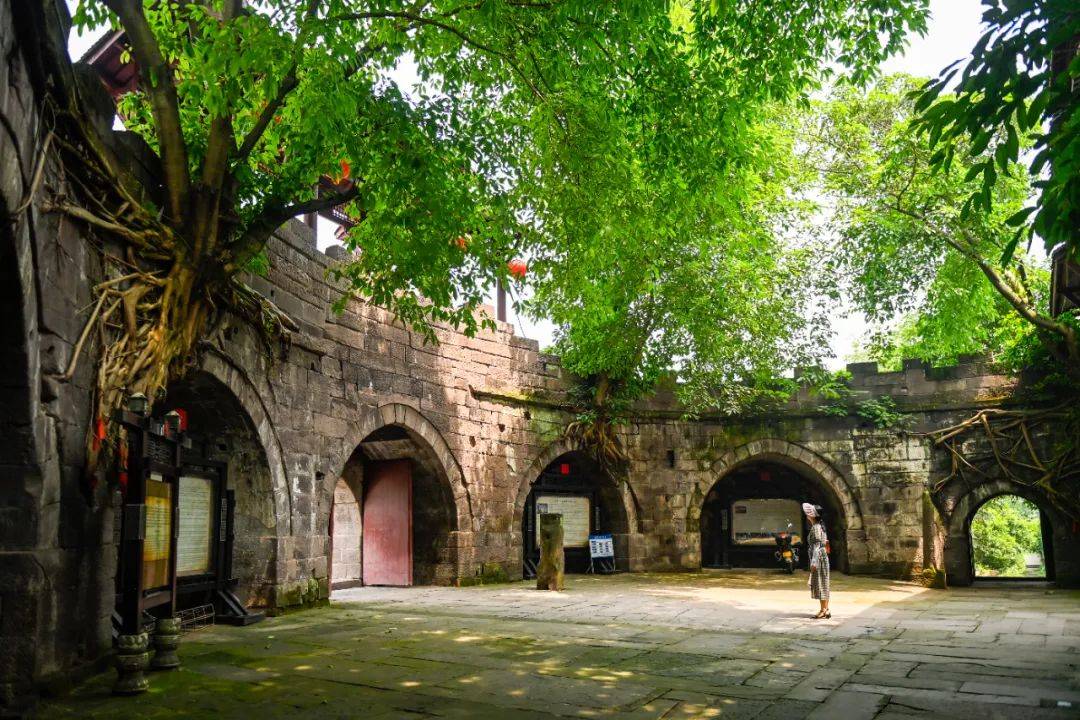 合川涞滩古镇风景区图片