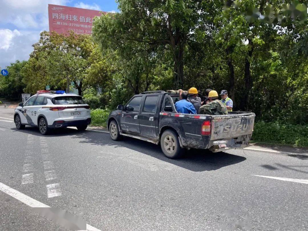 汕尾夏季整治行动丨人≠货,货车违法载人"驶"不得_人员_车辆_危害