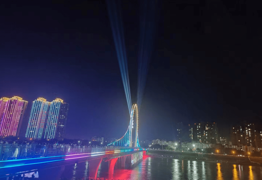 江油新网红桥来了,你打卡了吗?