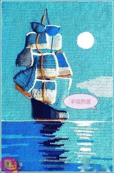 针织壁画美如画