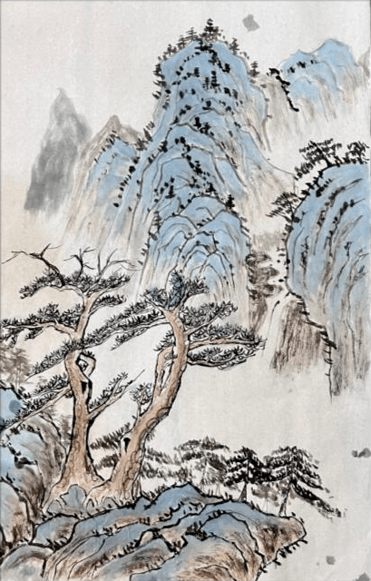 指导教师张秀琪广州 李梓睿-水墨山水长卷成果指导教师李倩北京 娄锦