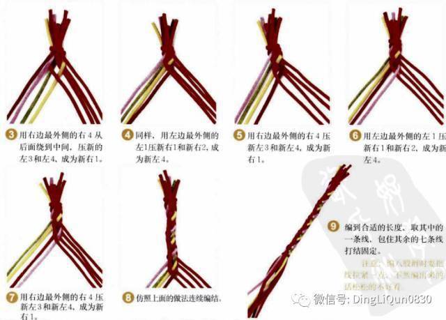 中国结艺——92种中国绳结设计编织教程!_装饰_平结_又名
