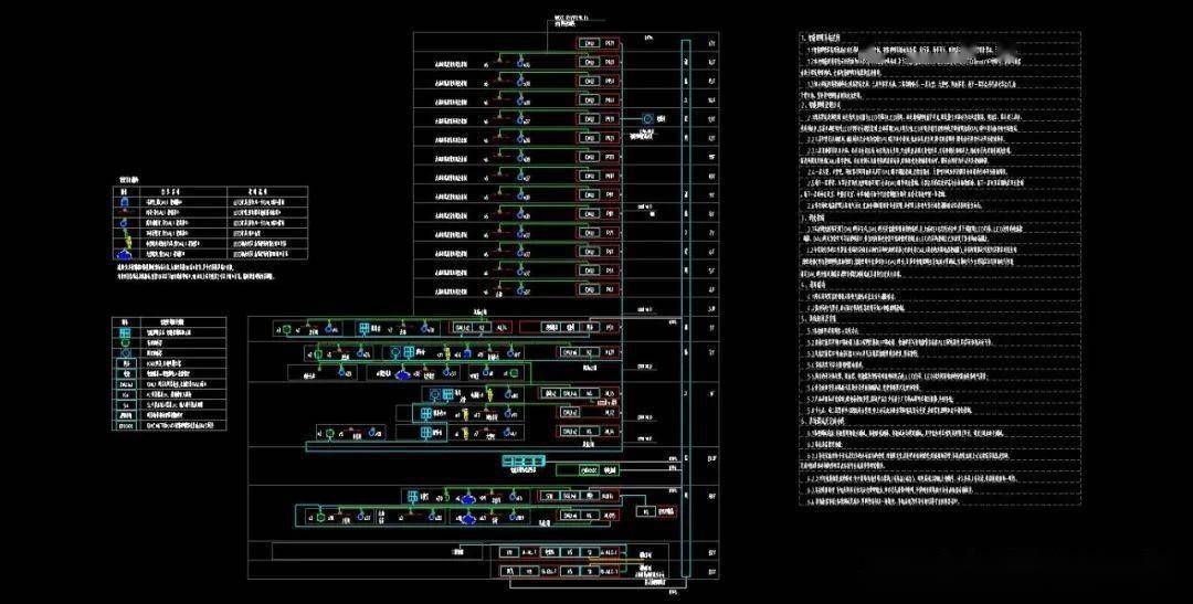 五星级酒店弱电工程深化设计系统图,cad格式,10几个系统_施工_图纸