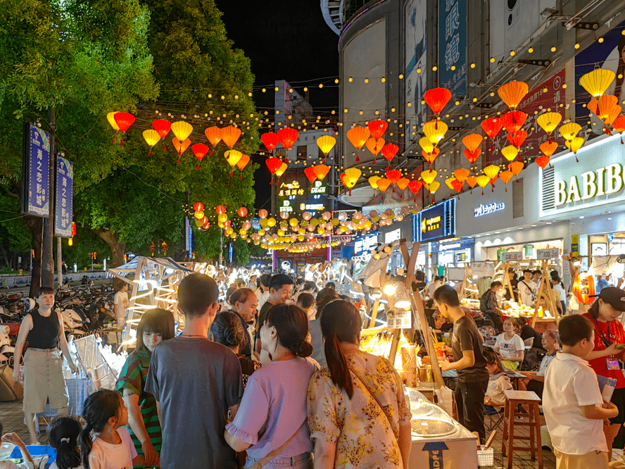 北海新增7个外摆经营点!烟火气满满!_摊主_夜市_美食