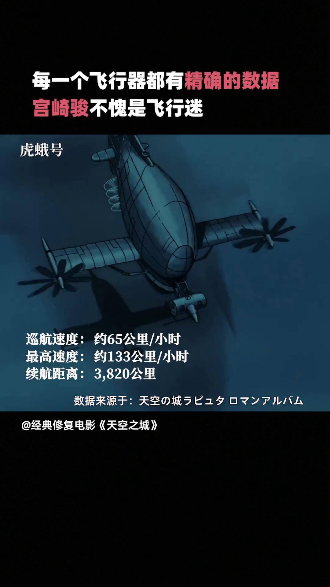 你们最喜欢电影天空之城 里的哪种飞行器呢?