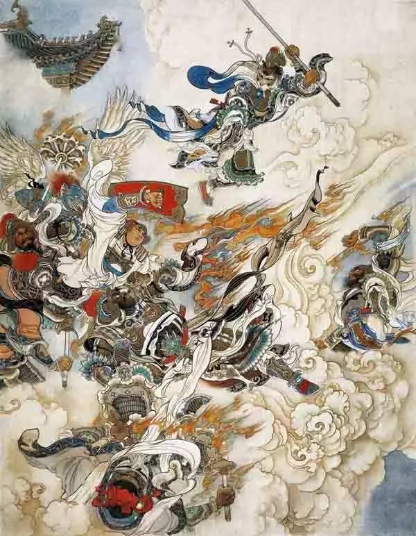 中国画猴第一人的《闹天宫》,赞!_刘继_连环画_西游记
