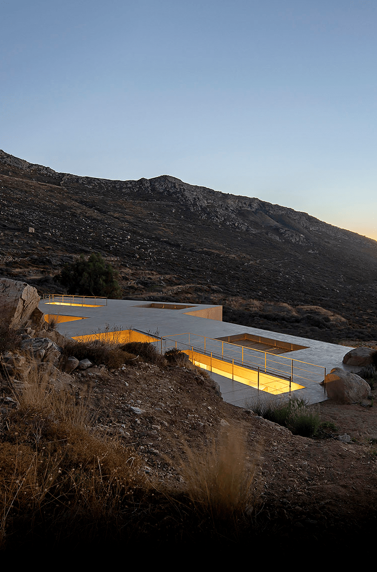 DINZ德网 | Mold Architects · 消隐的建筑，自然的延伸_three_in_Vagia