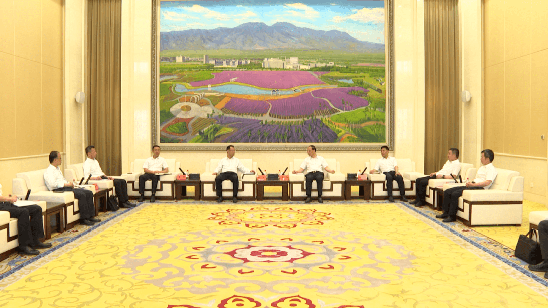 王钧王方太会见中国华电有关负责人_发展_金昌_合作