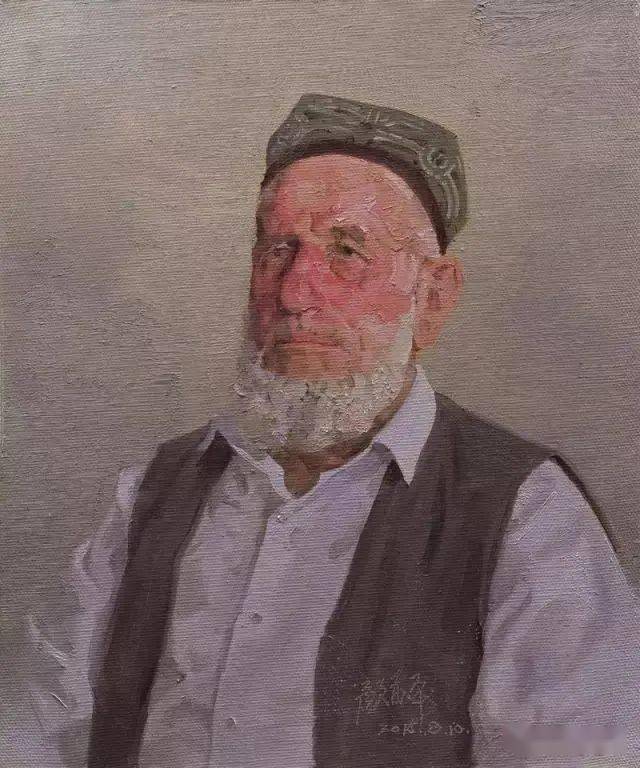 谭老师为你推介油画家颜苏平作品