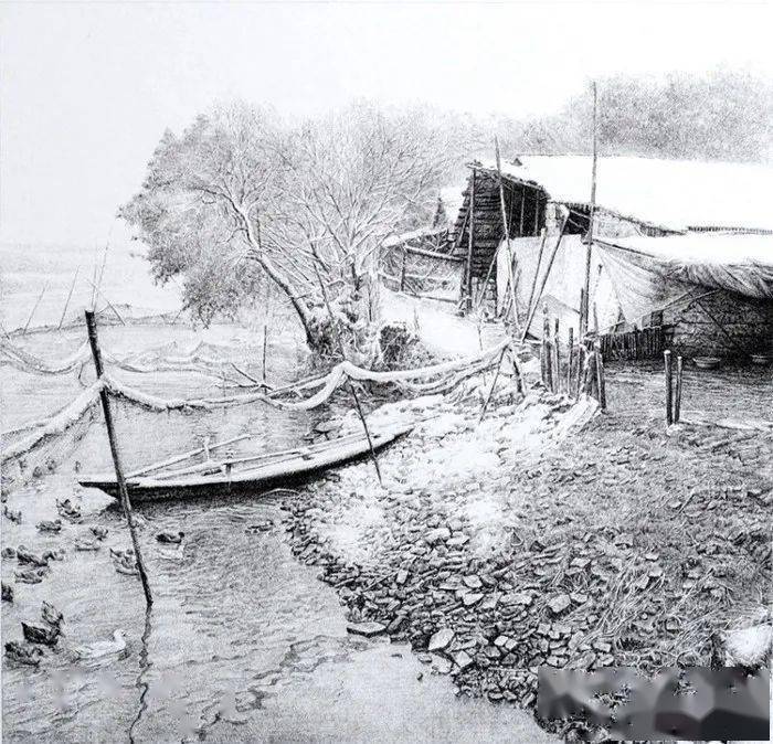 谭老师为你推介钢笔画画家徐亚华作品