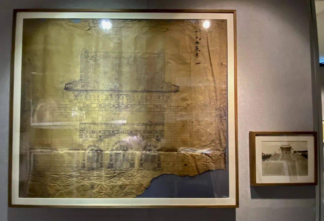 吕彦直的中山陵设计图抗战时期测绘的西安城内鼓楼图样《宁波灵桥重建