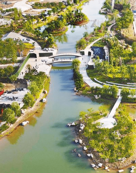 沙河:50亩水域,来玩_公园_龙星_景观