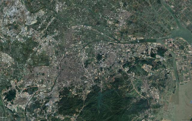 广东省21座地级市高清卫星地图_湛江市_茂名市_云浮市