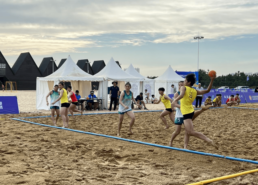 广西女子手球队获得2023年全国男女沙滩手球锦标赛第六名_比赛_中心