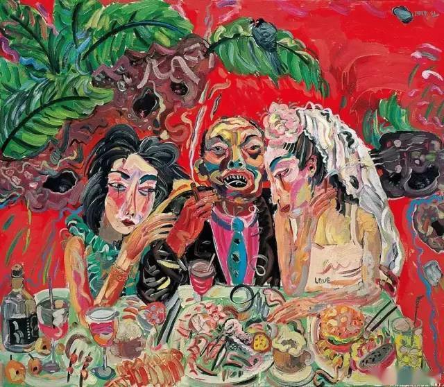 申玲|有趣味的手稿,油画_生活_艺术_夫妻