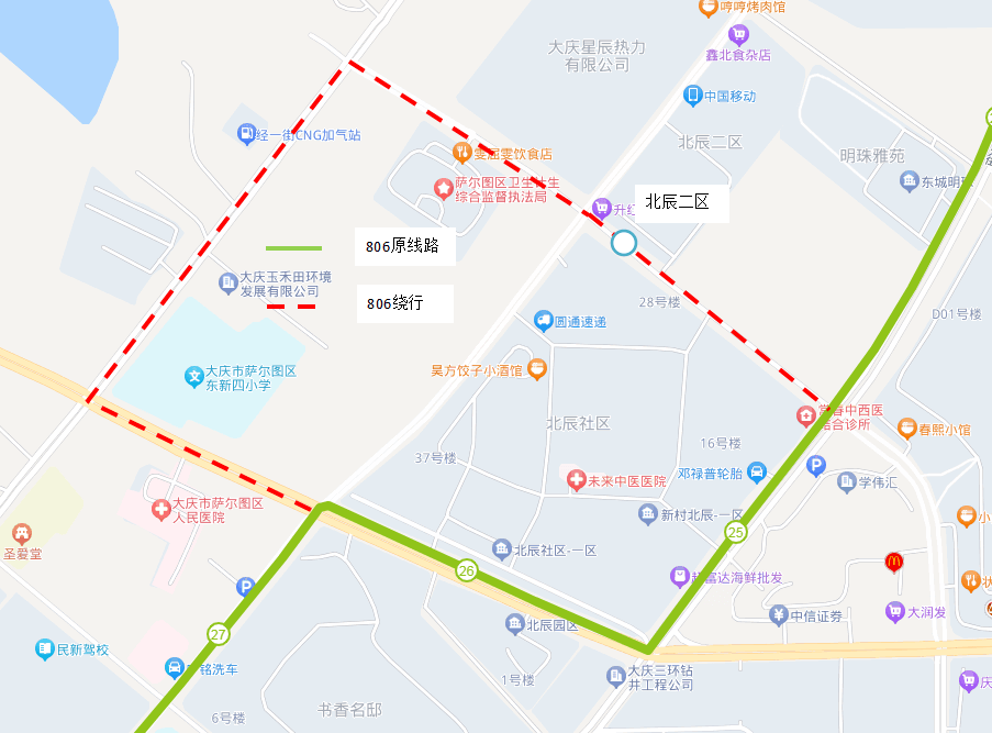 806公交车路线路线图图片