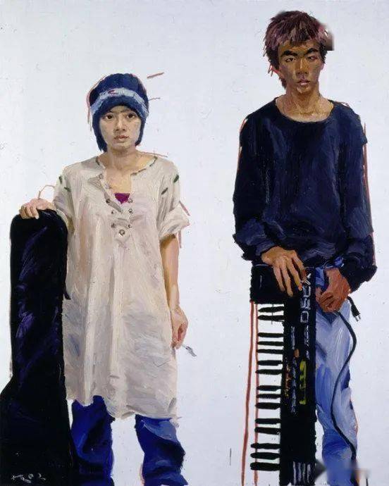 刘小东给林志玲画了幅画卖6000万!陈丹青:我望尘莫及_油画_作品_中国