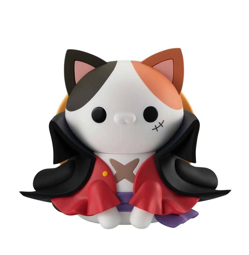 官方公布mega cat project海贼王猫化手办之三船长路飞,罗,基德