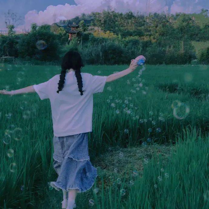 适合夏天用的头像,凉快!_氛围_女生_心情